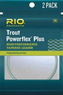 RIO Powerflex Plus Leaders 2pk